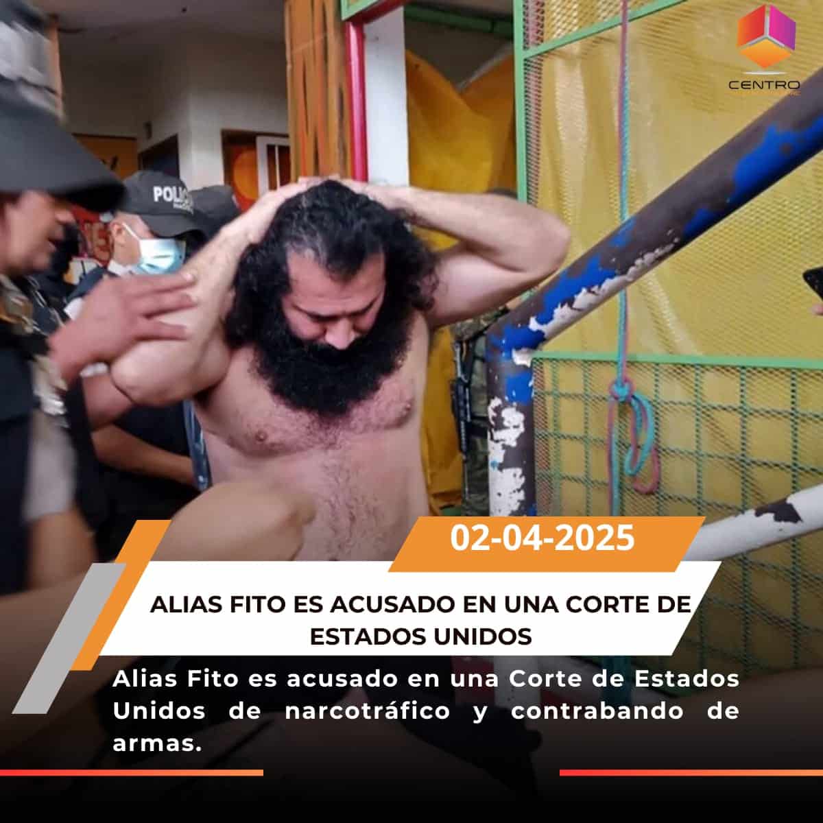 Alias Fito, acusado en EE. UU.