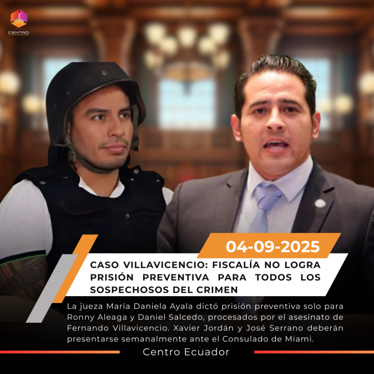 Audiencia por el asesinato de Villavicencio: medidas diferenciadas para los cuatro procesados