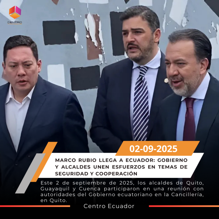 Alcaldes y Gobierno se reúnen para coordinar seguridad pre‑visita de Marco Rubio