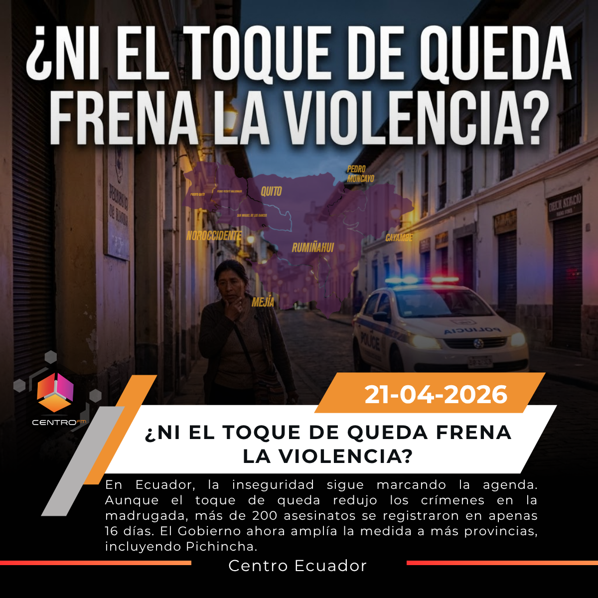 Violencia persiste en Ecuador: más de 200 asesinatos pese al toque de queda post thumbnail image