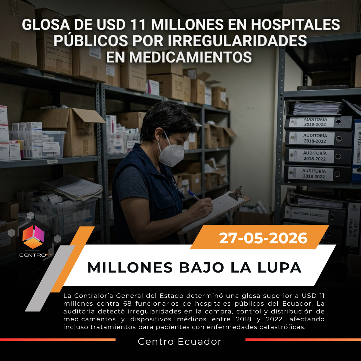 Contraloría detecta irregularidades millonarias en hospitales públicos de Ecuador post thumbnail image