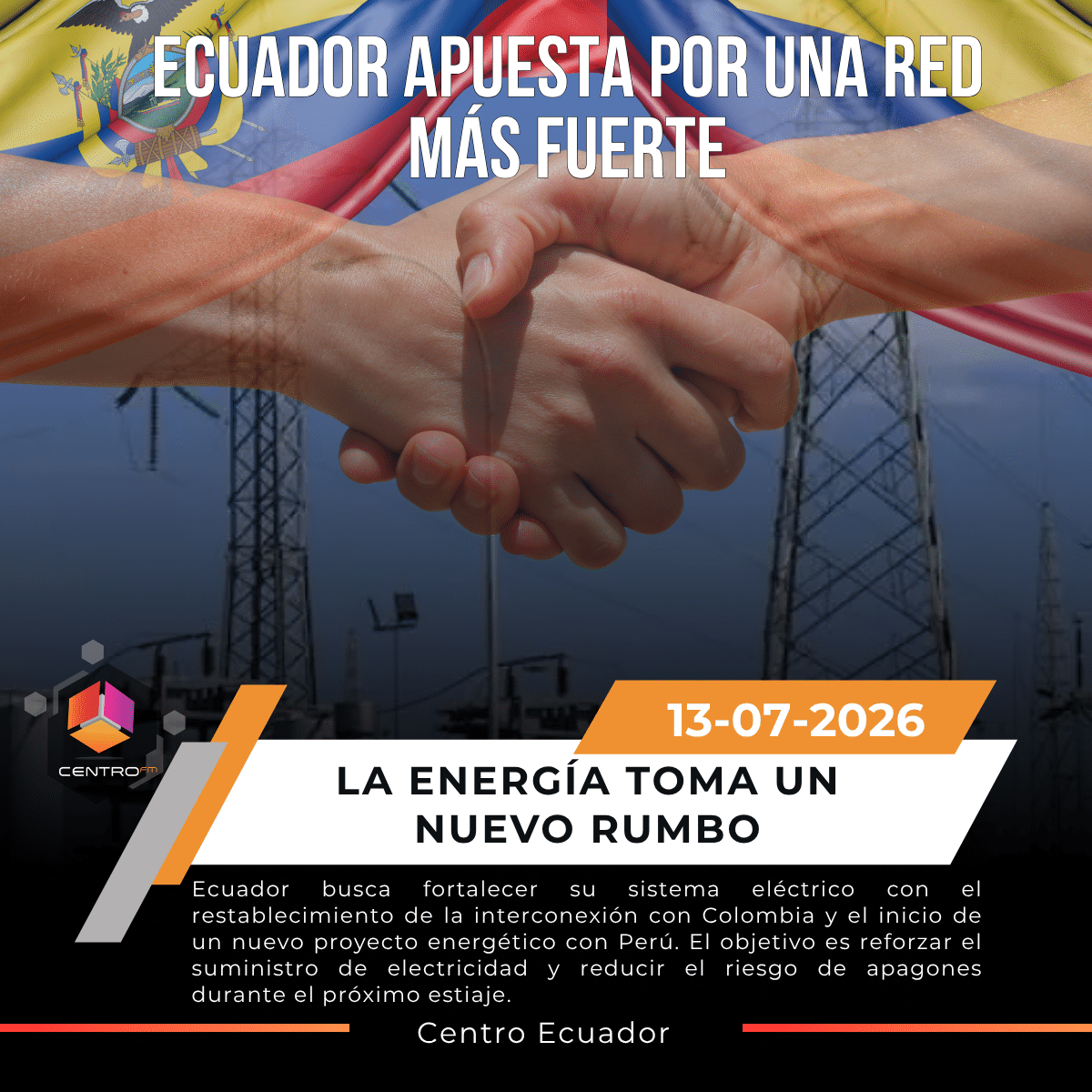 Ecuador apuesta por la integración eléctrica para evitar nuevos apagones post thumbnail image