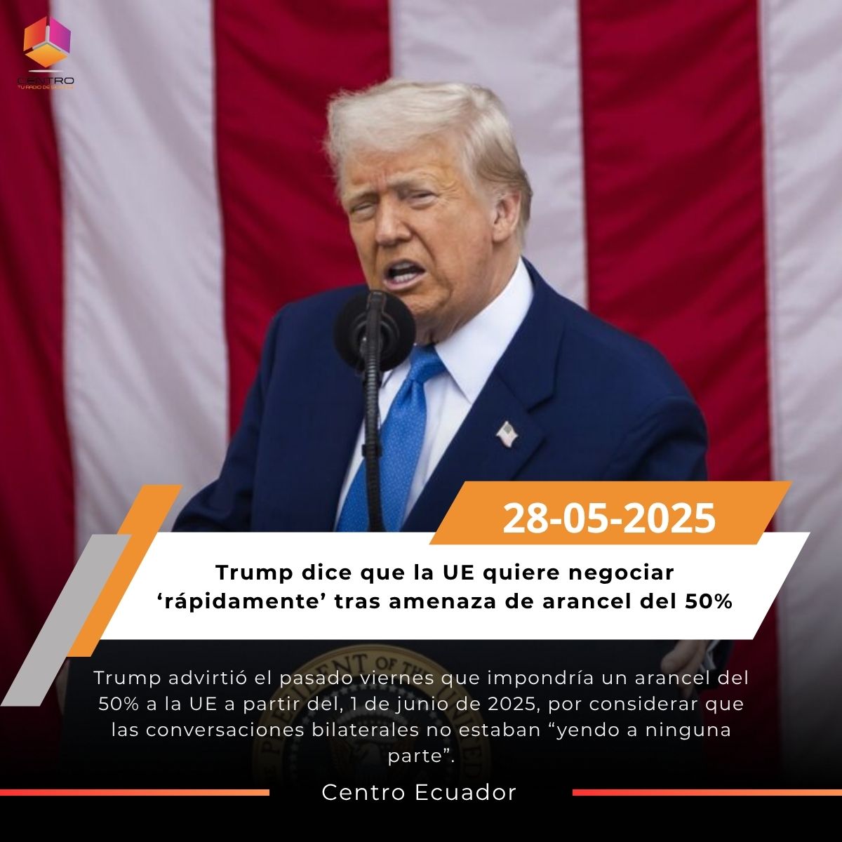Trump amenaza