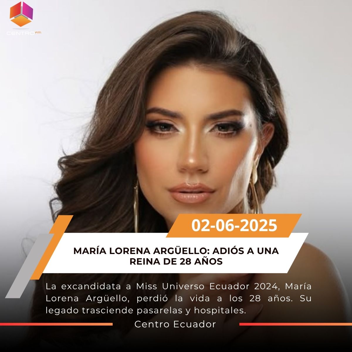 adiós a María Lorena Argüello