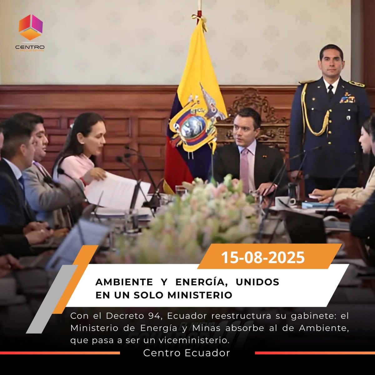 Gobierno impulsa eficiencia con nueva fusión ministerial