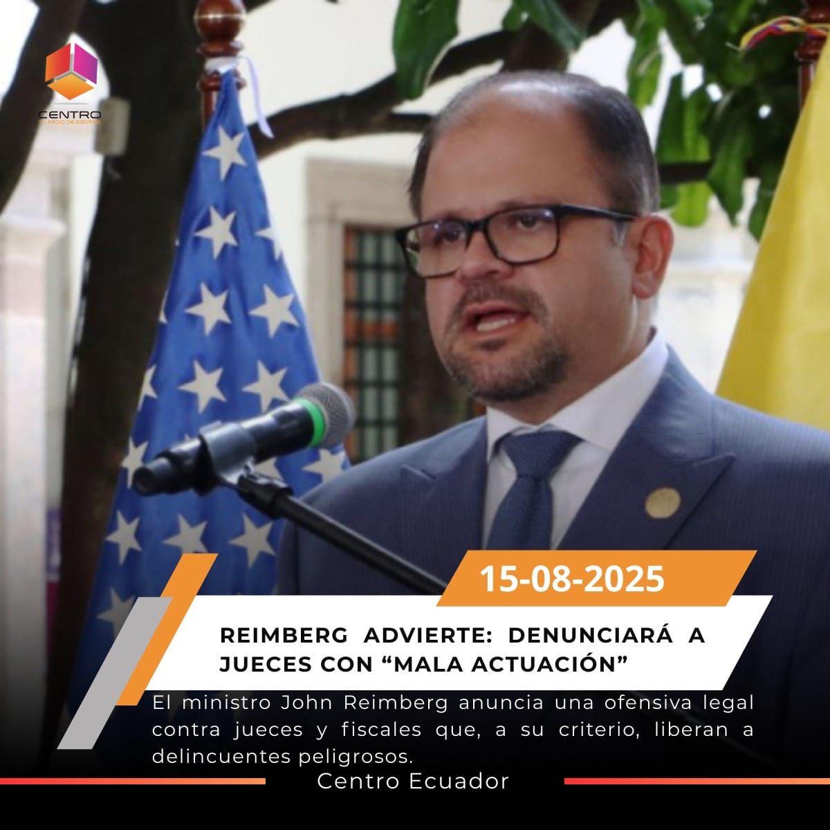 Reimberg intensifica control sobre la justicia