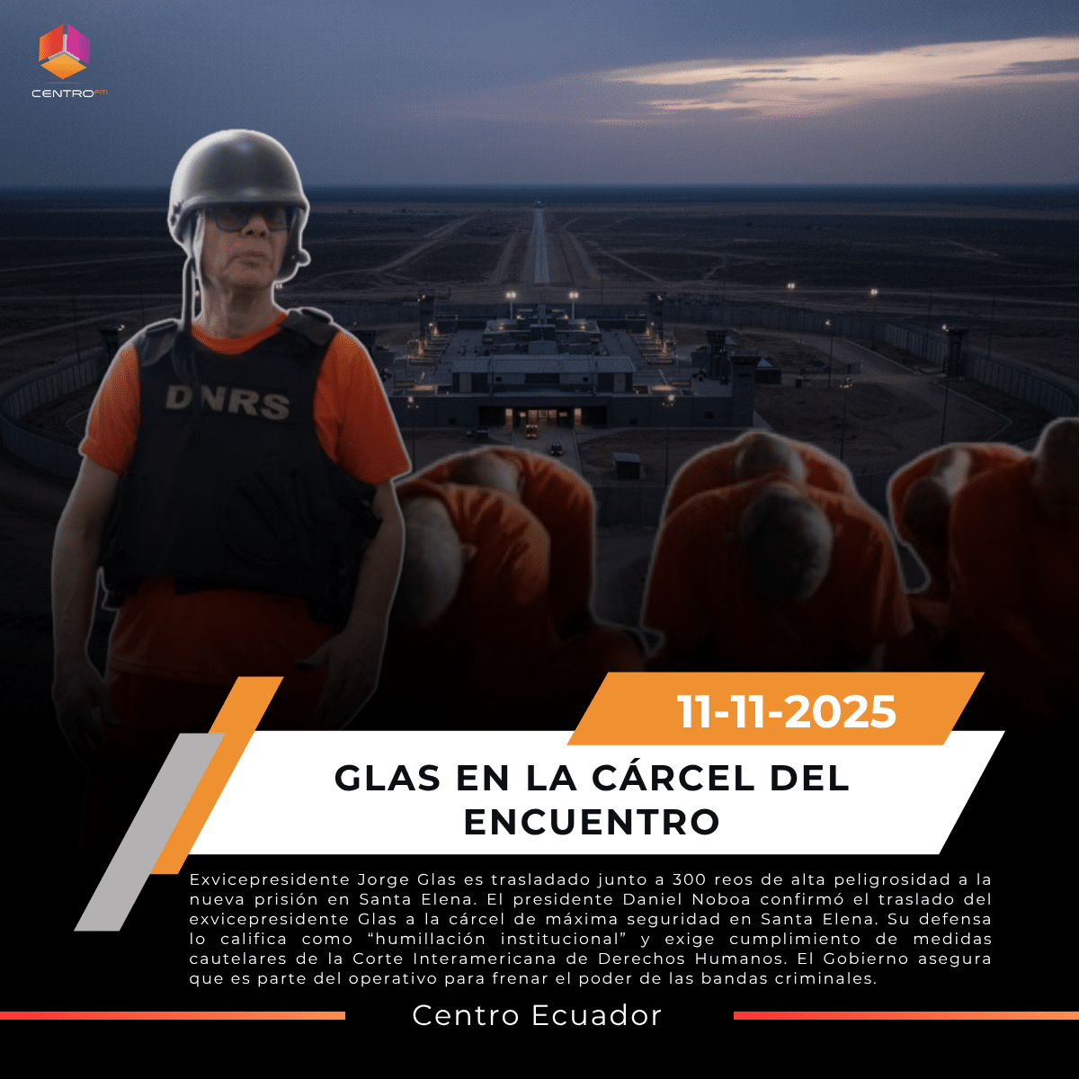 Jorge Glas es trasladado a la Cárcel del Encuentro: ¿decisión judicial o estrategia política? post thumbnail image