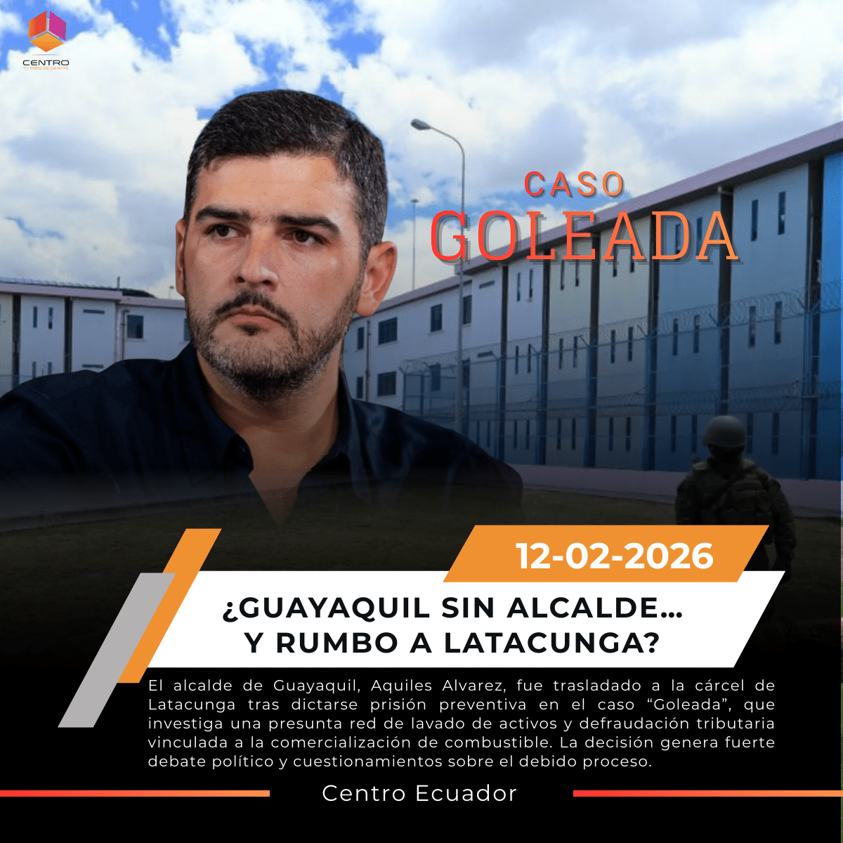 Aquiles Alvarez es trasladado a la cárcel de Latacunga por el caso “Goleada” post thumbnail image