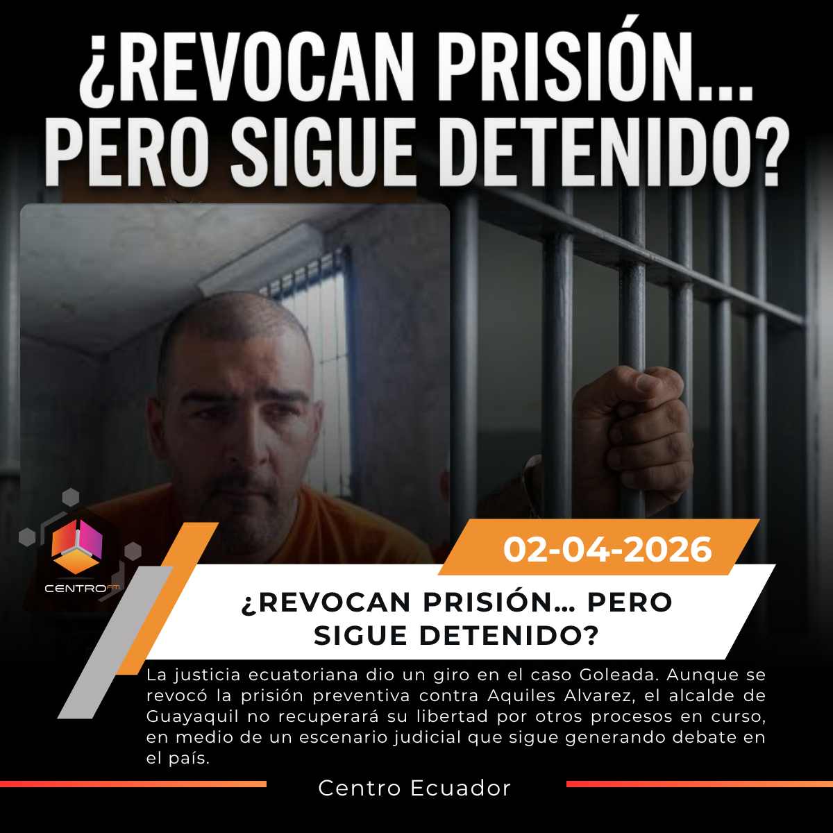 Revocan prisión preventiva a Aquiles Alvarez en el caso Goleada, pero seguirá detenido post thumbnail image