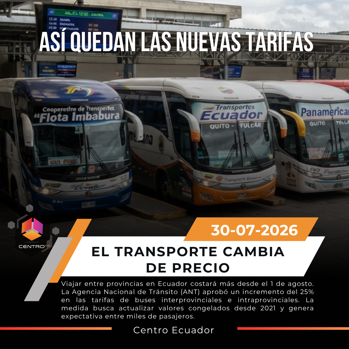 Suben los pasajes de buses en Ecuador: así quedan las nuevas tarifas desde agosto post thumbnail image